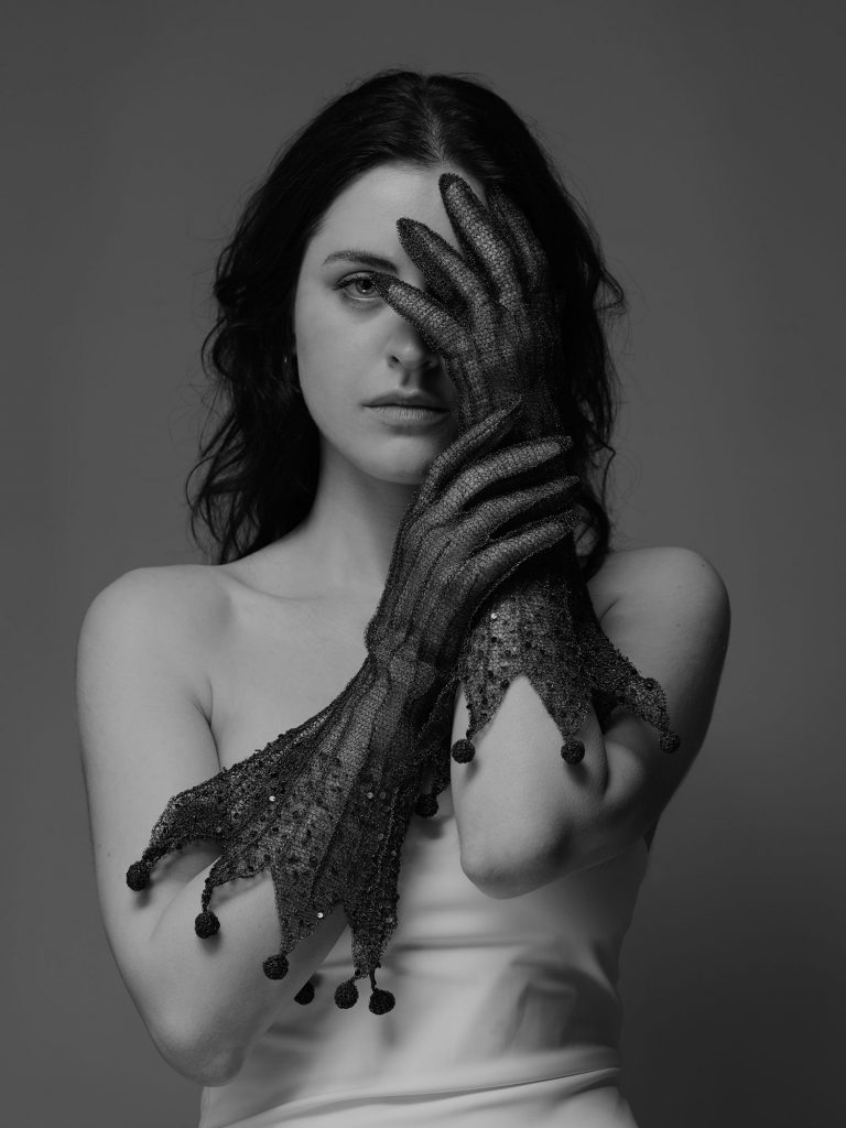 Gloves. Oxidised silver 1988 -89 photography Shannon Tofts