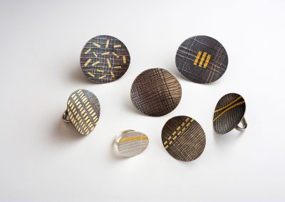 Linen print series
